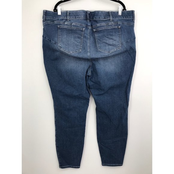 Torrid Bombshell Skinny Jean Premium Stretch Medium Wash 26 Regular - Picture 4 of 5